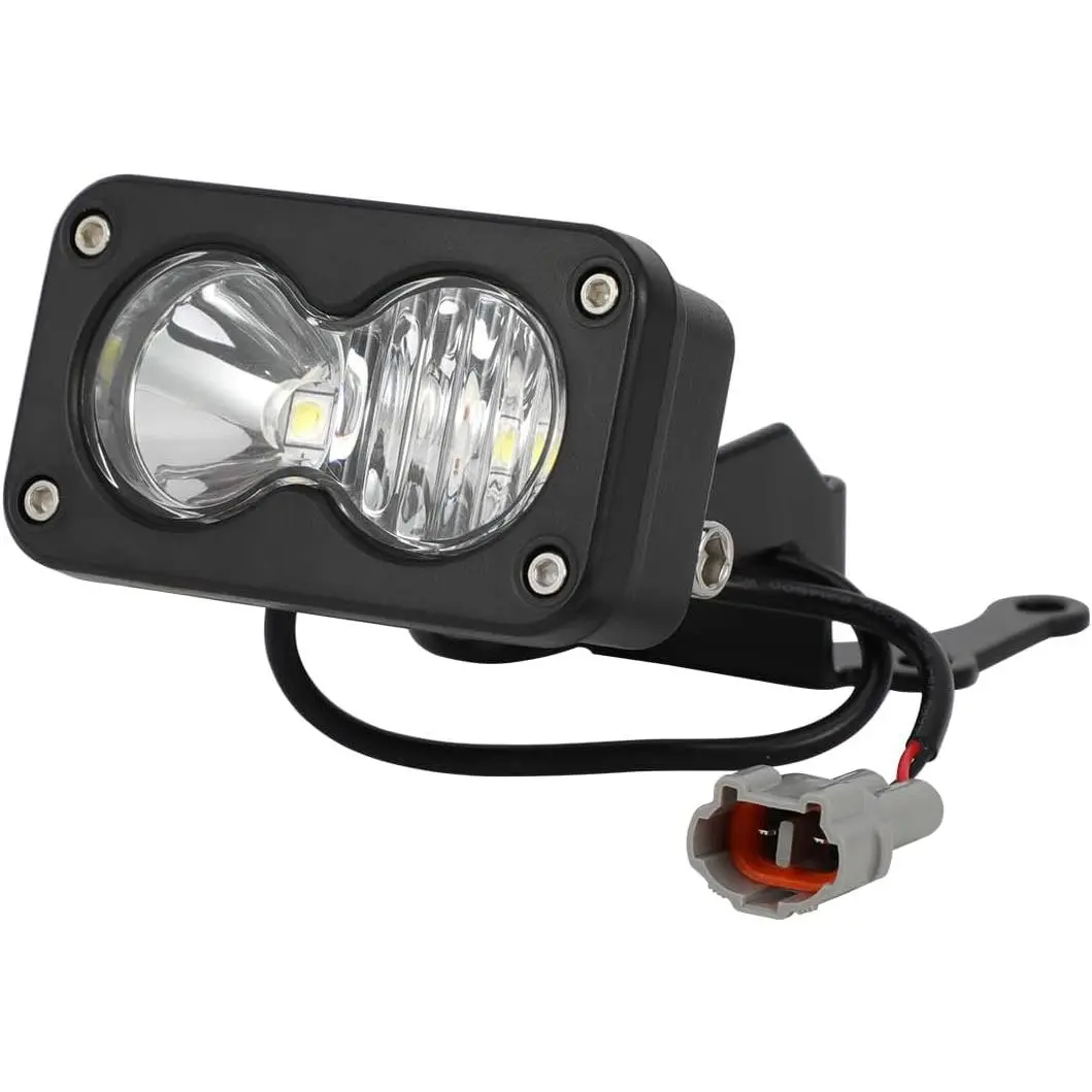 Headlight Kit 6000-6500K LED Light Bar for Surron Sur Ron Light Bee X LBX Talaria MX4 MX5 Eride Pro SS X260 Spot Flood Combo Bright Motorcycle Dirt Bike Front Headlamp with Mount Bracket White