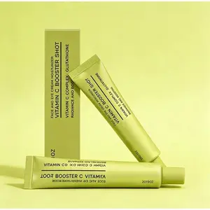 Vitamin C Booster Shot Face Cream With Glutathione And Niacinamide For Dark Spot Care,Improves Fine Lines,Korean Glass Skin Care