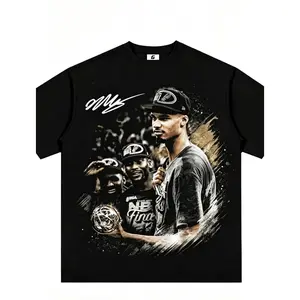 [Graphic Tee]WEMBY "WCF MVP" Tee Shirt, Basketball Fan Graphic T-Shirt, Vintage Sports Streetwear, Unisex Short Sleeve Crewneck, Game Day Outfit, Athletic Casual Top, Gift for Basketball Lovers