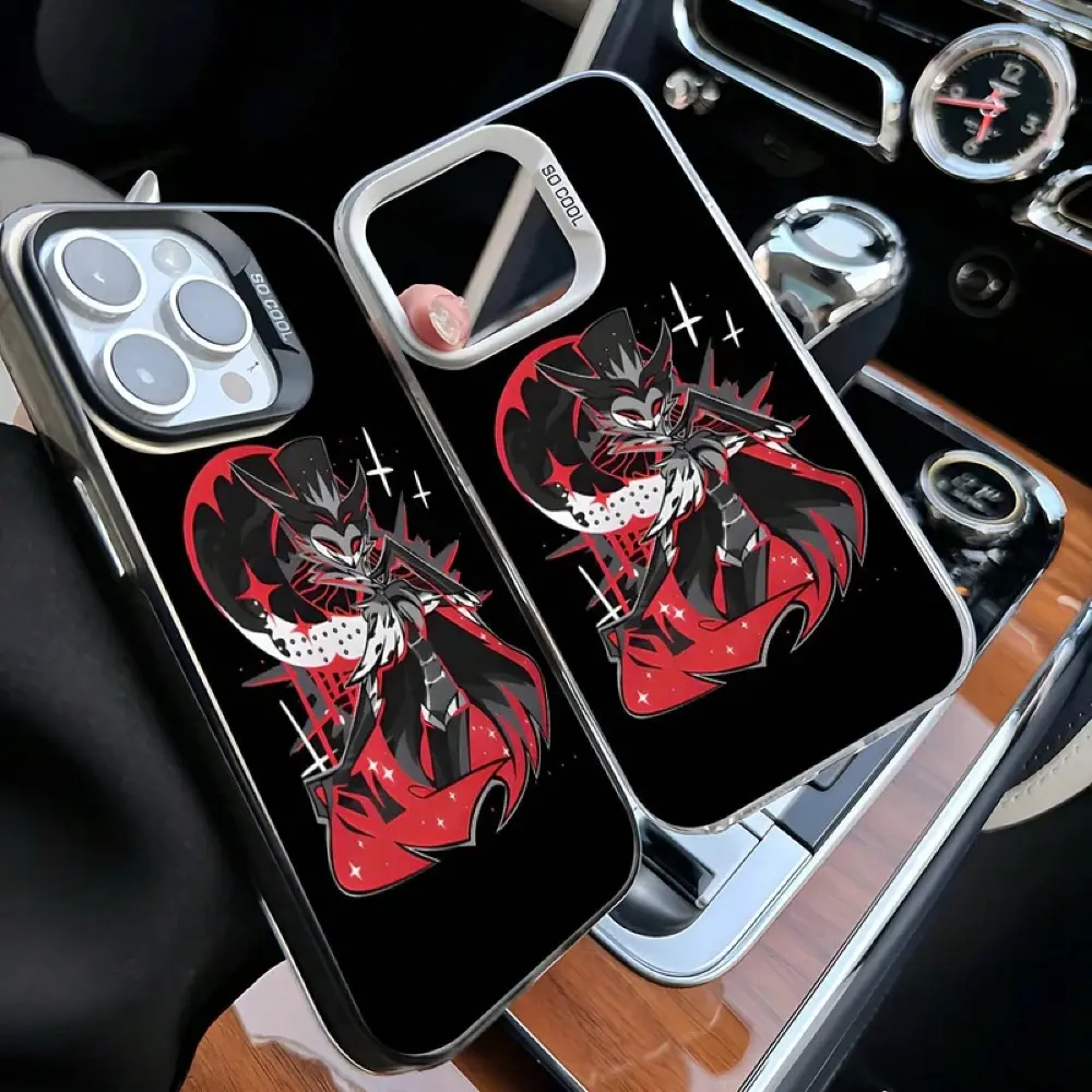 funny cartoon H-Helluva B-Boss Durable Phone Case for iPhone 17/16/15/14/13/12/11/Pro/ProMax/Plus/Air/Xsmax/E, Samsung S26/S25/S24/S23/S22/Plus/Ultra/Fe, Featuring a Shockproof Matte Back, Anti-Fall, Ultra-Thin, Multiple Color Options, unique holiday Gift