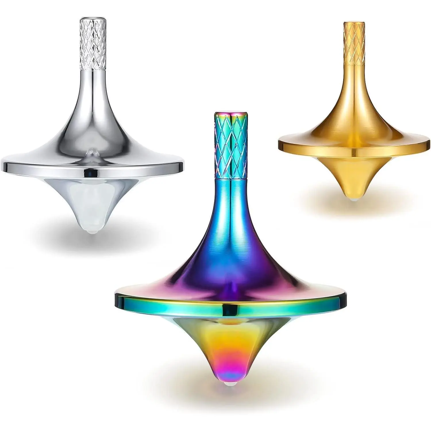 Metal Spinning Top Fidget Hand Spiner Gyroscope Decompression Toy Adults Kids Novelty Gifts Brinquedos Para Alívio Do Estresse
