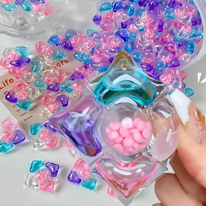 30/50pcs Laundry Detergent Balls, Lavender/camellia Scent, Concentrated Liquid, Deep Cleaning, Stain Removal, Low Foam Easy Wash 30/50pcs Laundry Detergent Balls, Lavender/camellia Scent, Concentrated Liquid, Deep Cleaning, Stain Removal, Low Foam Easy Wash