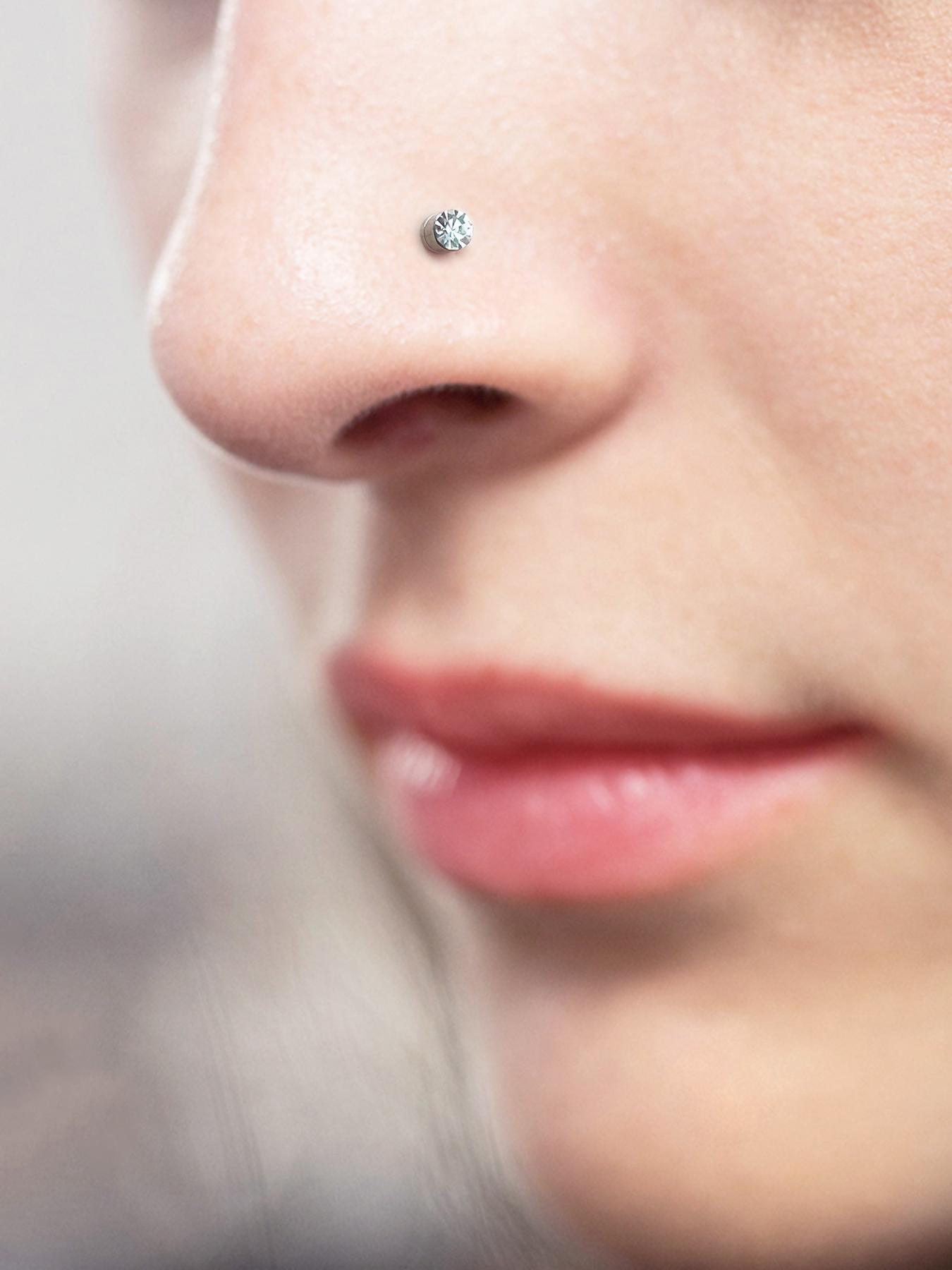 Magnetic Nose Stud, Stainless Steel Fake Nose Rings for Women & Men, Faux Lip Septum Nose Ring Set, No Piercing Body Jewelry, Non Piercing Jewelry