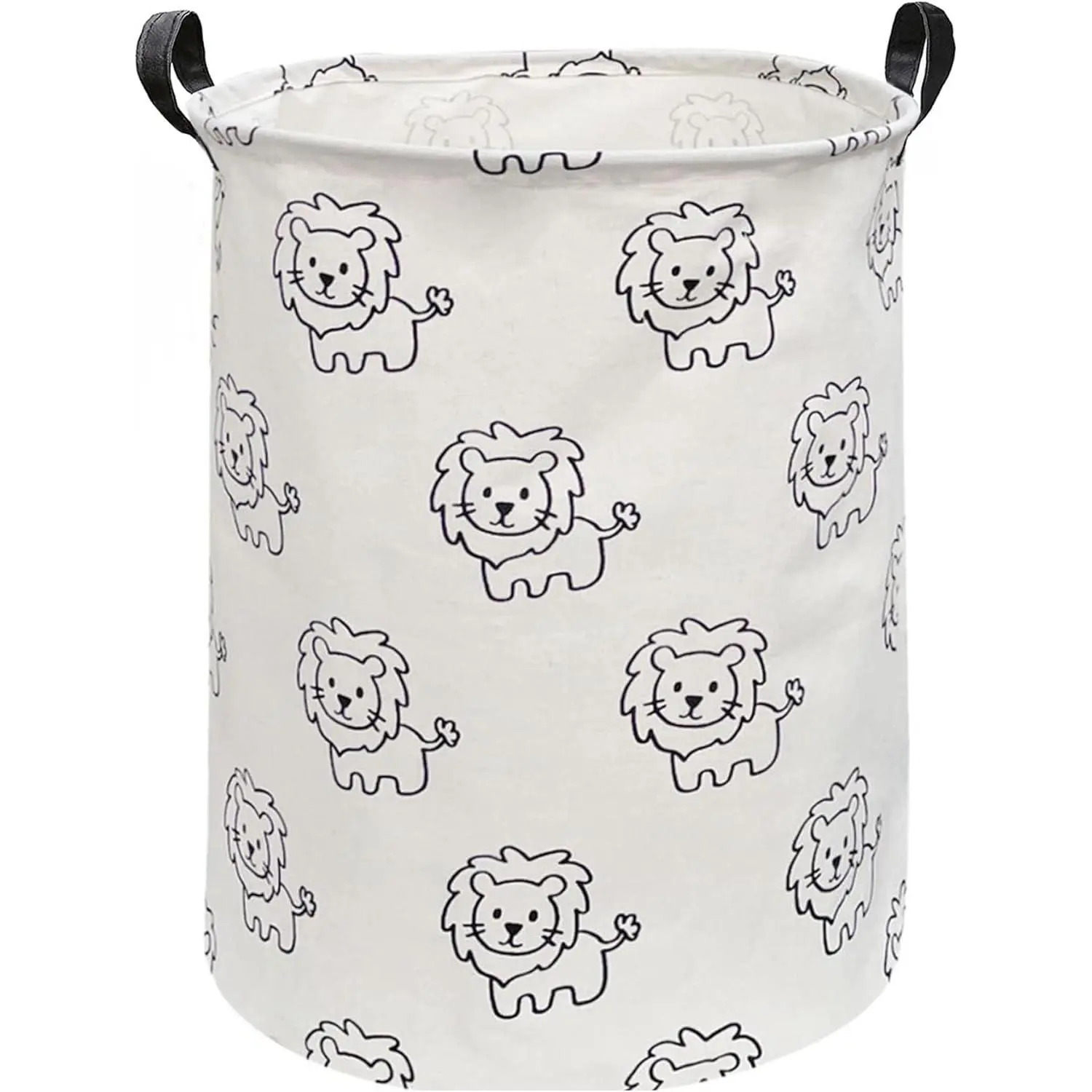 Animal Hamper,Nursery Laundry Basket,Lion Storage Basket,Gift Baskets,Room Decor,Home Organizer (Lions)