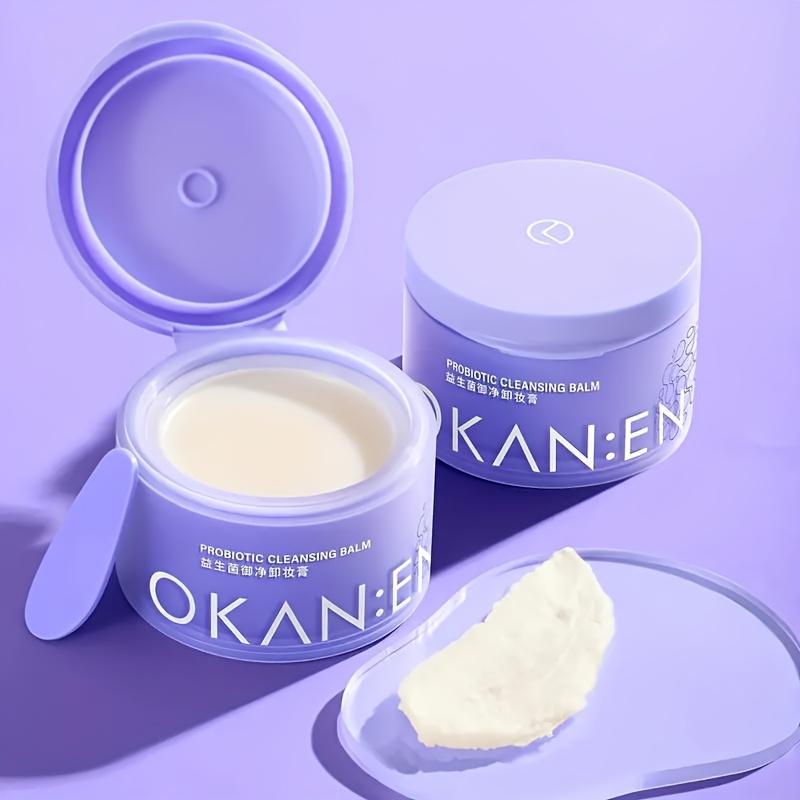 Gentle Cleansing Balm, Makeup Remover Balm, Probiotic Cleansing Balm, Gentle, Deep Cleansing, 4.06oz, Moisturizing for All Skin Types