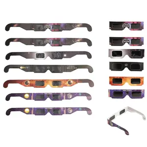 Pack Of 10 Solar Eclipse Glasses -Total Solar Eclipse Viewing Sunglasses With Superior Optics,Sun Safe Shades For Adults Or Kids