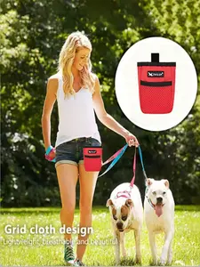 Pet Puppy Training Treat Bag, Multifunctional Waist Snack Pouch, Portable Dog Walking Food Bait Bag, Outdoor Pet Feeding Storage Reward Bag