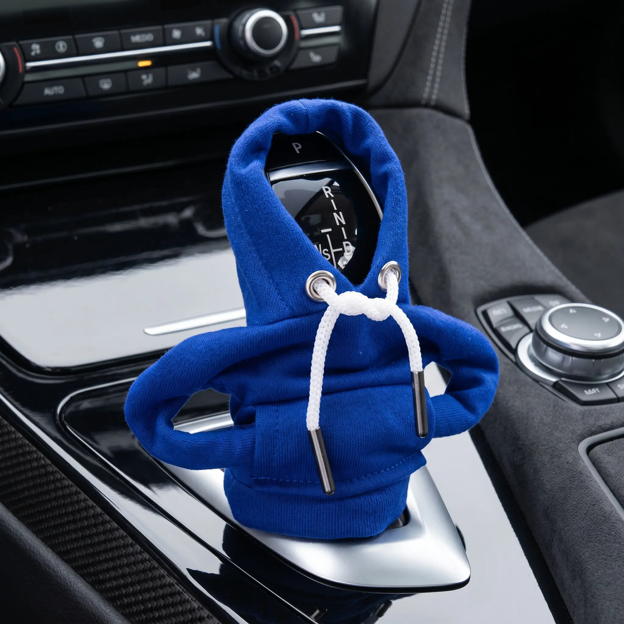 Hoodie Shaped Car Gear Shifter Cover, Shift Lever Cover, Cute Mini Automotive Interior Gadgets, Car Accessories, Car Interior Kit, Vehicle-YY1
