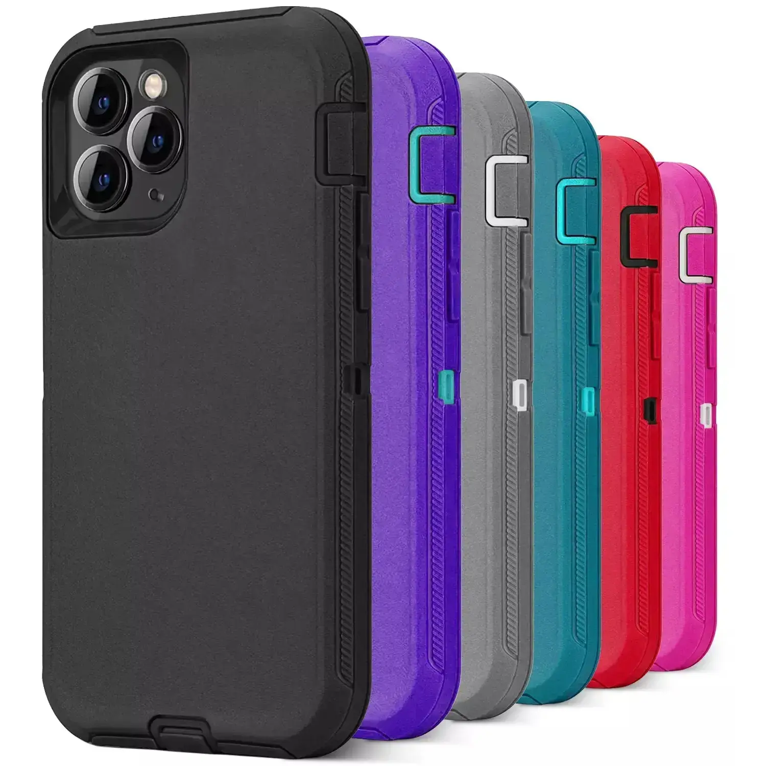 Heavy Duty Shockproof Rugged Phone Case & Protector, Casing for iPhone 17, 17e, Air, 16, 16e, 15 Pro Max, 14, 13, 12, 11, Xr, Xs – Essential Mobile Phone Accessory for Handheld Smartphone Protection