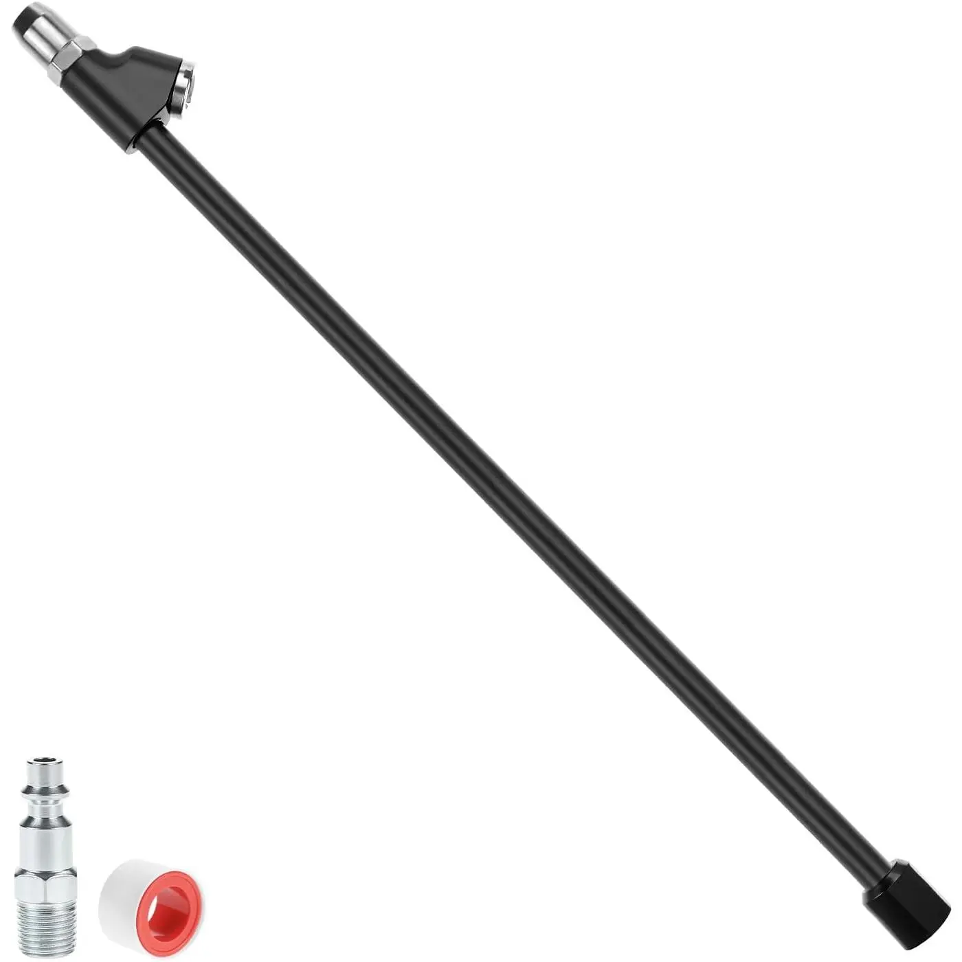Air Chuck, 1/4" FNPT 12" Extended    Air Chuck, 2-Way Connect Straight Tire Air Chuck
