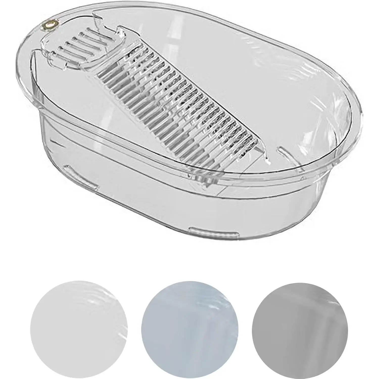 19 Inch Large Washboard For Hand Washing Clothes Basin With Washing Board For Laundry Wash Board For Laundry Laundry Washboard For Hand Washing Clothes Pants Towels Socks Etc | -In Washboard for Easy Hand Washing