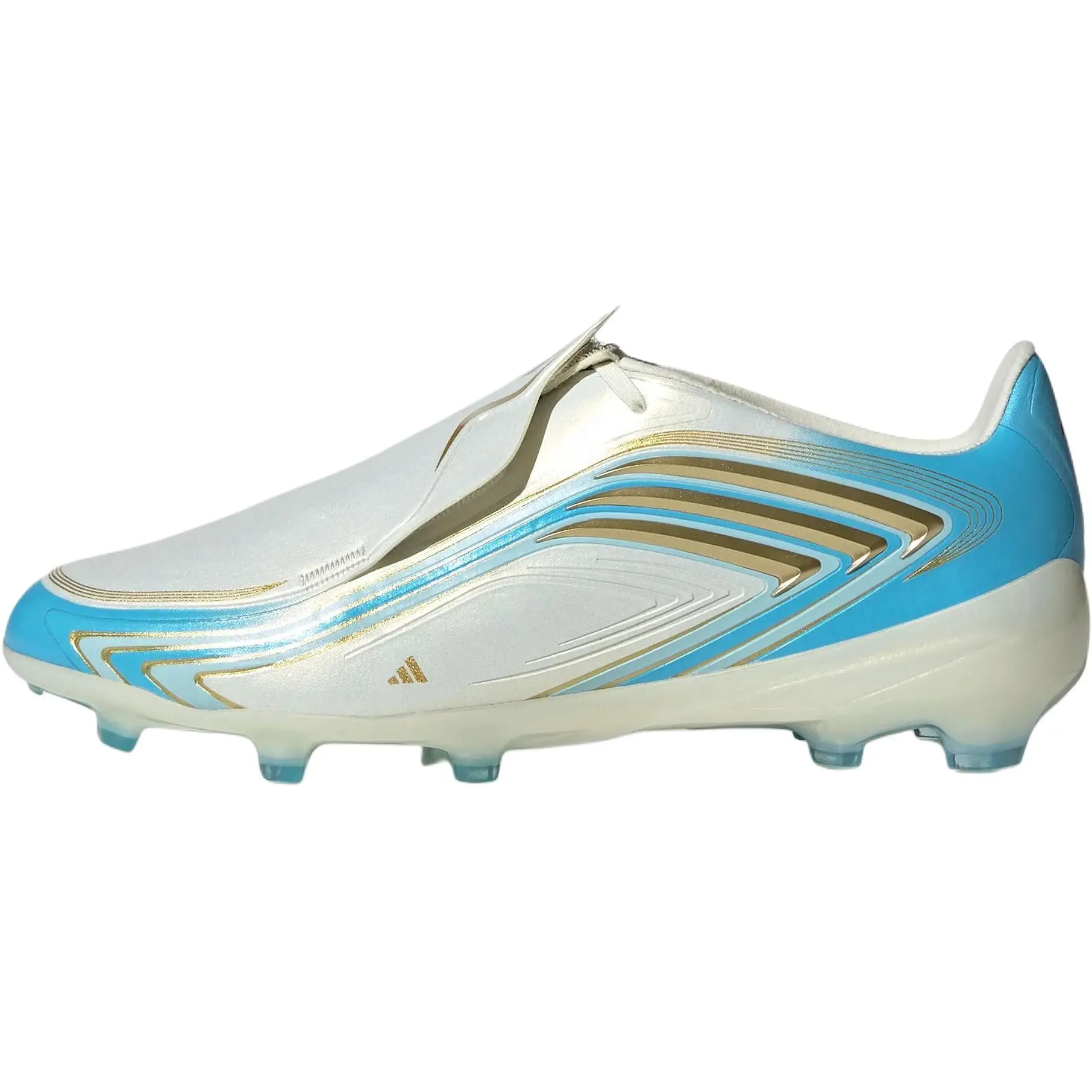 adidas F50 Messi Elite FG Little Kid 'Ivory Semi Blue Burst' IH1897