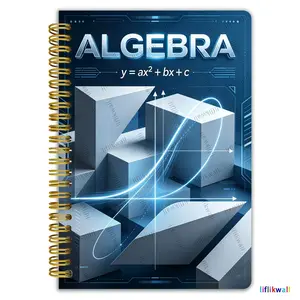 Math Practice Notebook for Students and Math Enthusiasts, Algebra Notes, Formula Organizer, Problem Solving Journal, Ideal Gift for Science Lovers