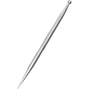 6.2 inch Sugar Stir Needle with Ball - Stainless Steel