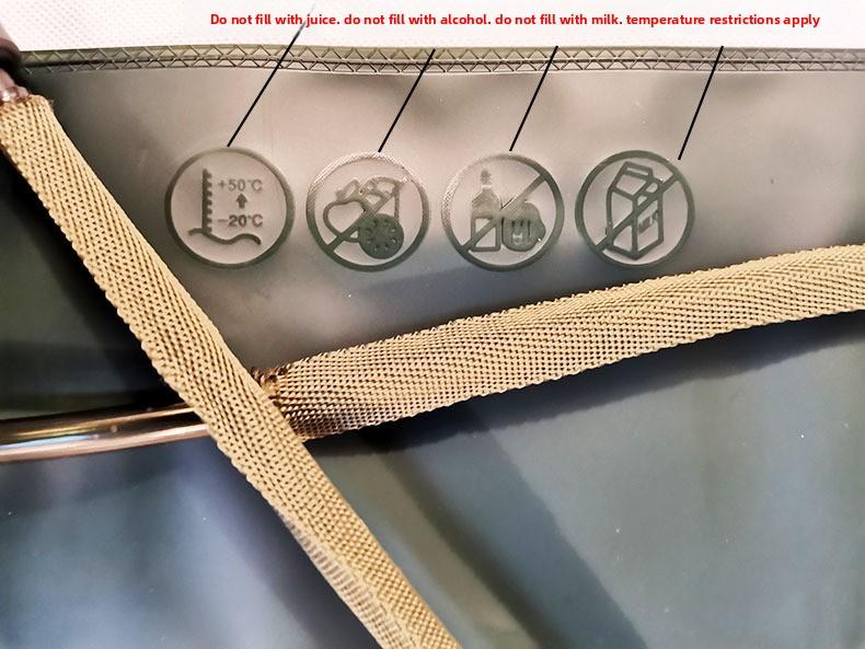 Outdoor sports running water bag cycling wilderness thirst quenching drinking bag eva small mouth 2l2.5l3l water bag liner