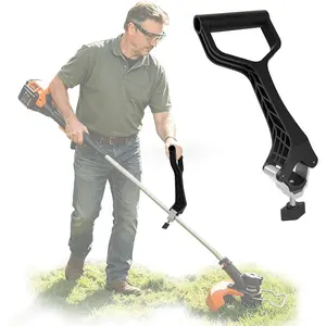 Shovel Handle , Adjustable Weed Trimmer Handle Extension,   Saver Attachment Fit for Shovels Rakes String Trimmers Snow Shovels Gardening Tools