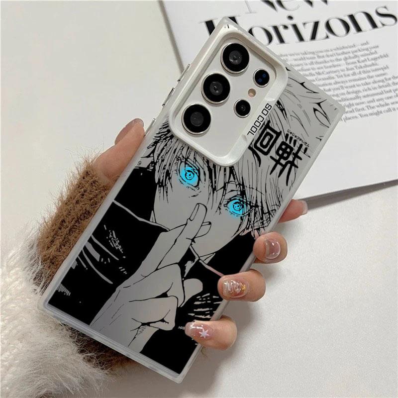 Funda Phone Case For Samsung Galaxy S26 Edge S25 S24 S23 S22 Ultra S21 S20 FE 5G S10 Plus Cover Jujutsu Kaisen Sukuna Gojo