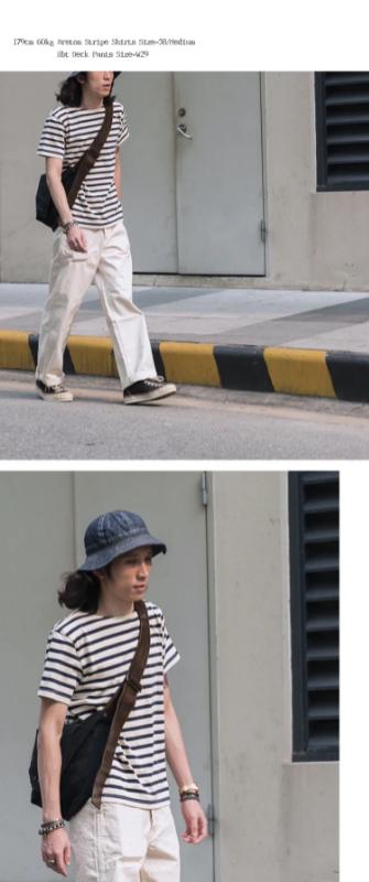 Kyn Apparel  Retro Naval Deck Trousers Vintage Inspired Herringbone Twill Work Pants