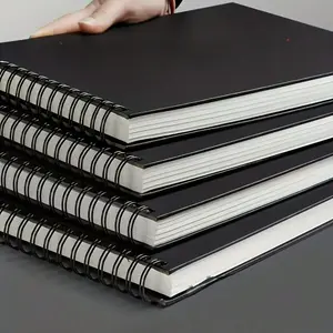 4pcs Premium Artistic Sketchbook Set - High-Quality Acid-Free Watercolor Paper, Top Spiral Bound, 30 Sheets Each, Ideal for Drawing, Writing, and Creative Expression - Perfect for Students, Artists, and Hobbyists