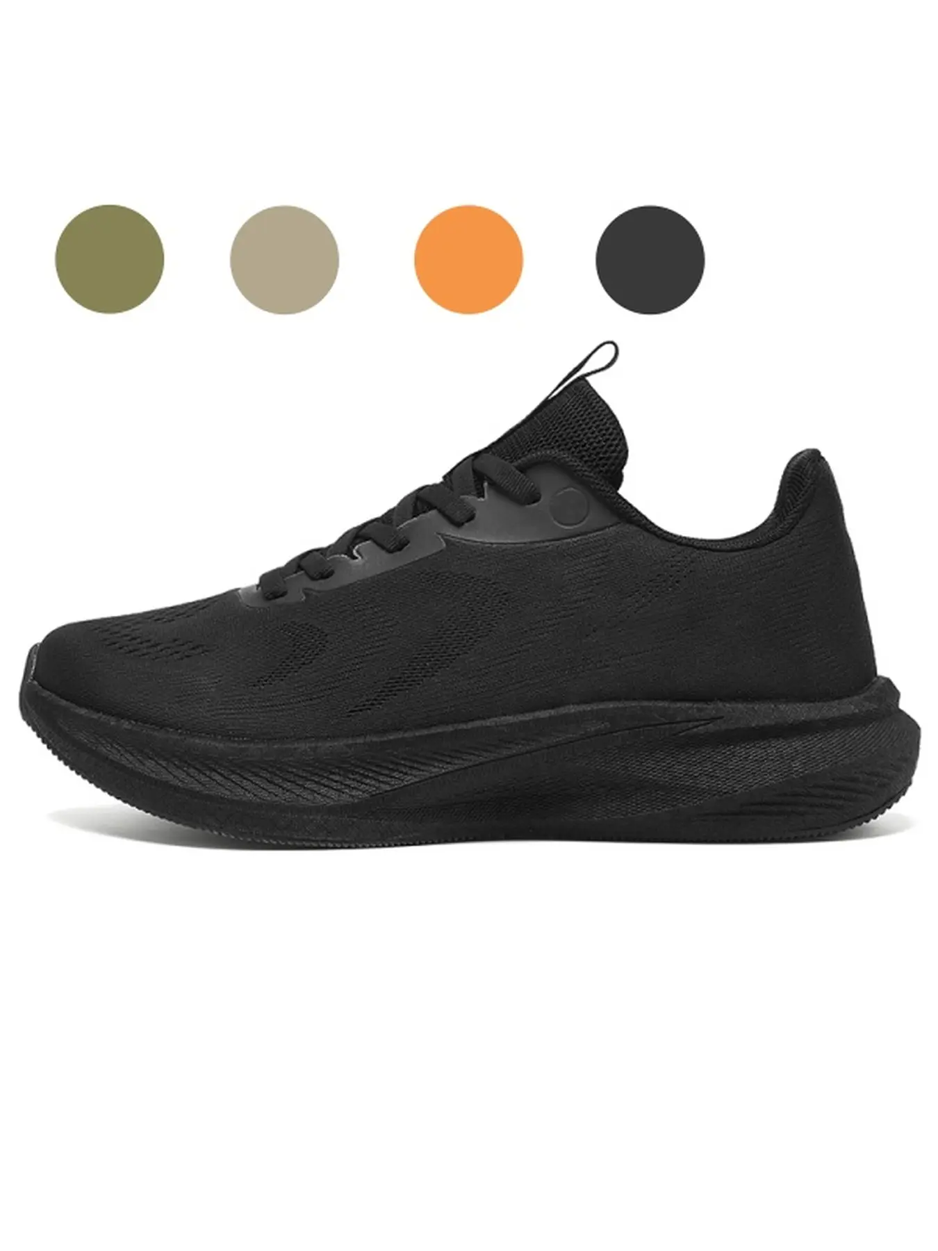 Unisex Off White Solid Versatile Jogging Shoes, Neutral Tone Light Rebound Sneakers For Short Trip After-Meal Stroll