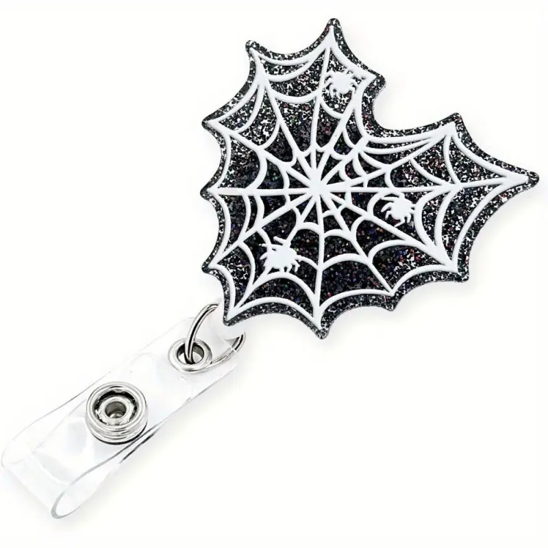 1 x Halloween retractable spider web nurse certificate is listed with name ID, and holiday gifts are suitable for nurses, social workers, students and office staff.