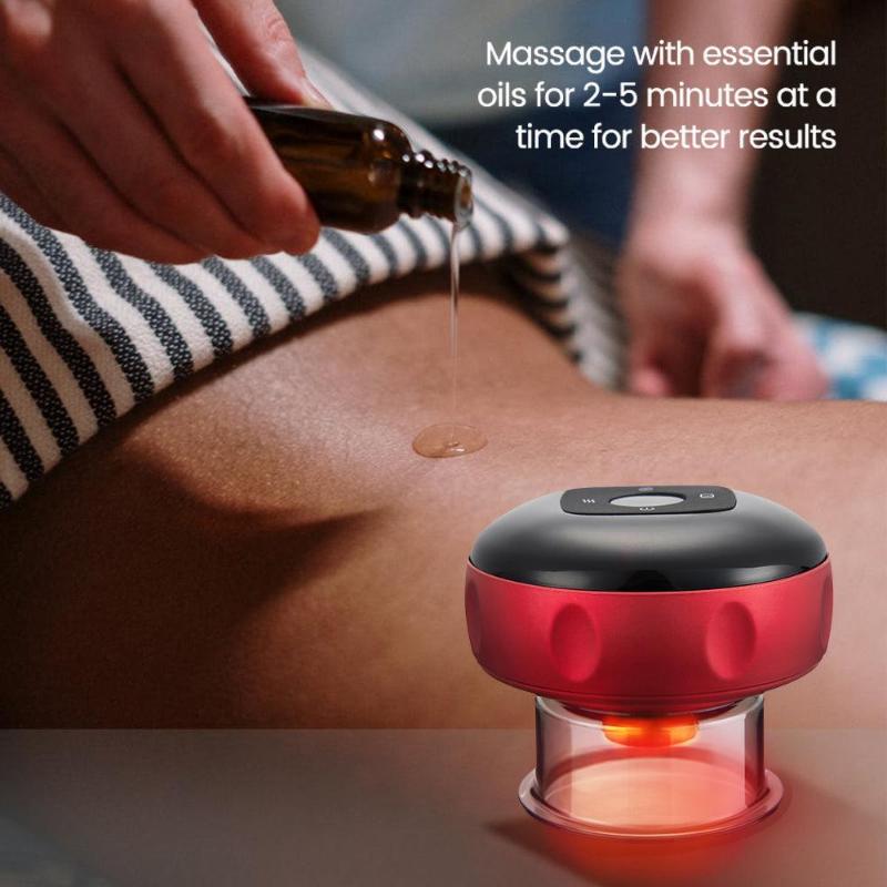 [Wavy Chic] Electronic cupping massager Therapy Device Massaging Device Comfort.