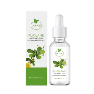 Purslane Soothing Repair Facial Serum - Redness Correction, Skin Soothing, Hydration Boost vitamina gentle hyaluronic ampoule