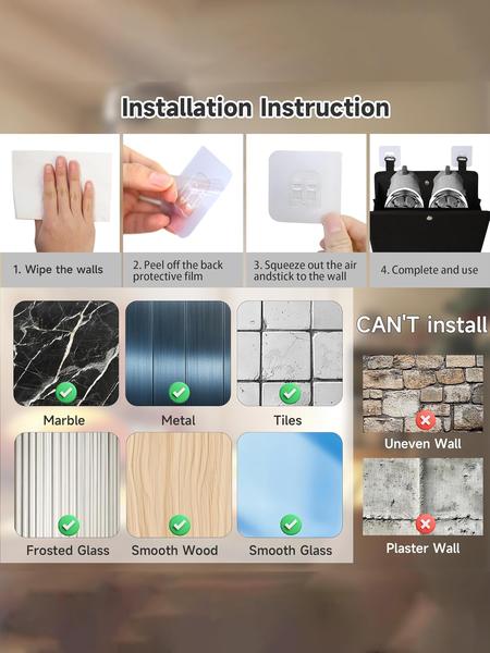 Wall Shoe Racks 2/4/6 Pack, RV Shoe Rack, Self-Adhesive RV Accessories for Inside Shoe Organizer, RV Storage and Organization, Space Saving Wall Mounted Shoe Rack with Deep Pocket fit 1 Pair Shoes