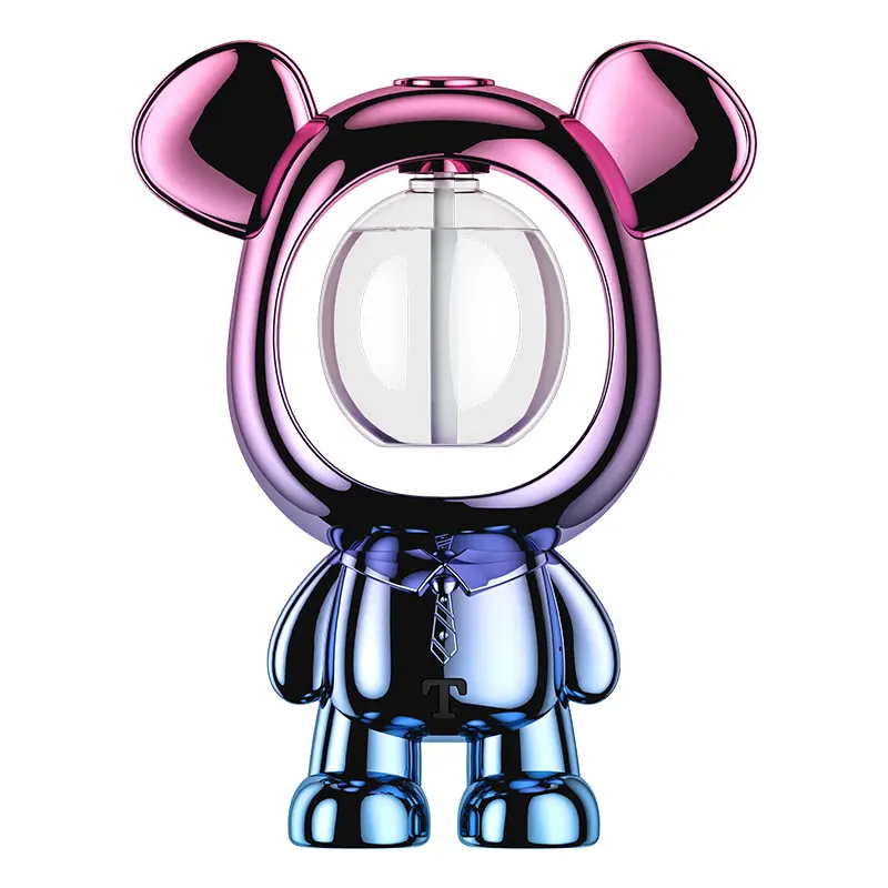 New Bear Shaped Aroma Diffuser, Timing Automatic Spray Air Purifying Scent Machine, Cute Desktop Fragrance Decor Ornament For Office Household Indoor Use