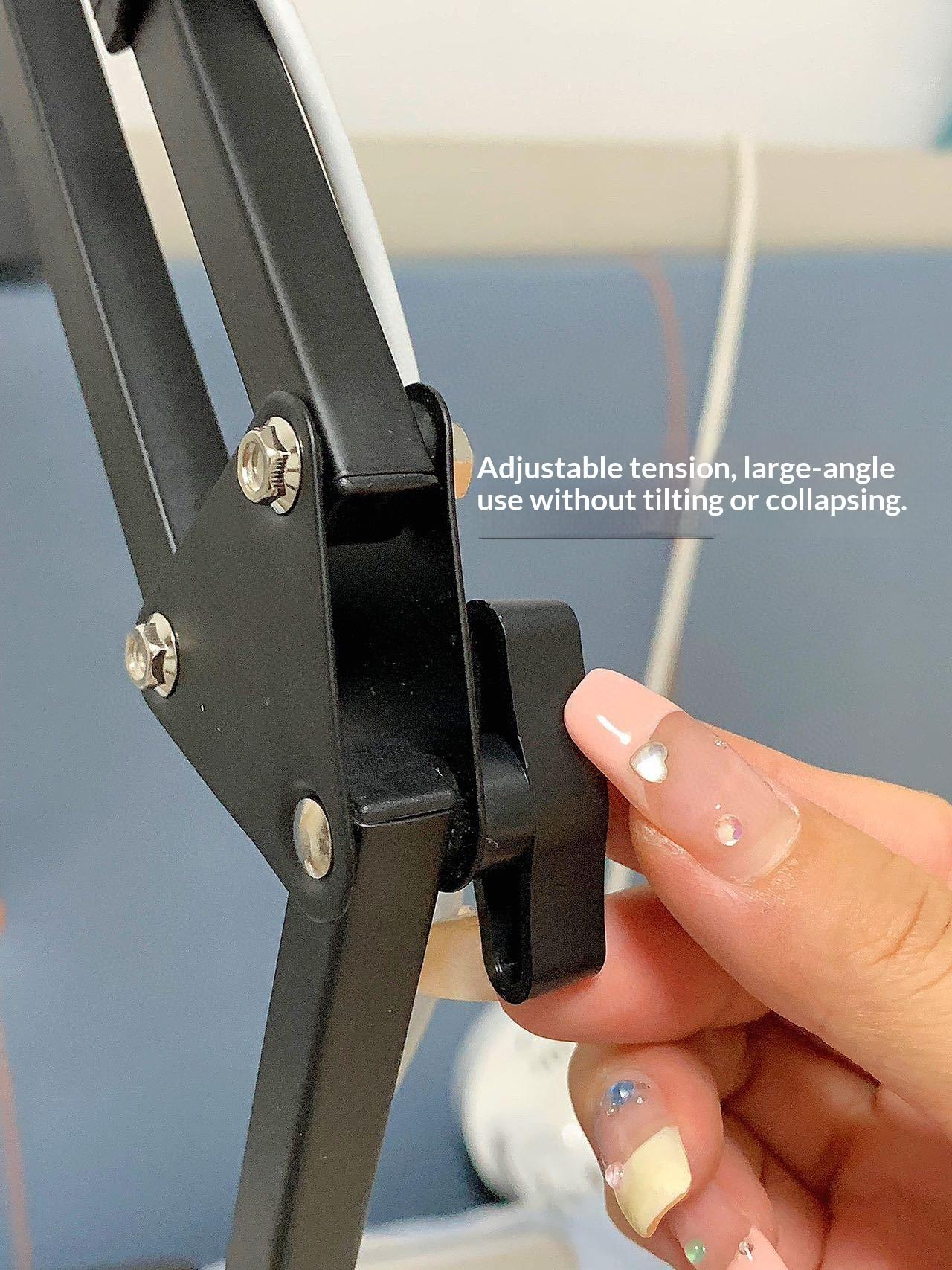 Insert-type bedside lazy bracket, mobile phone tablet bracket, adjustable, no punching, bed chasing mobile phone bracket