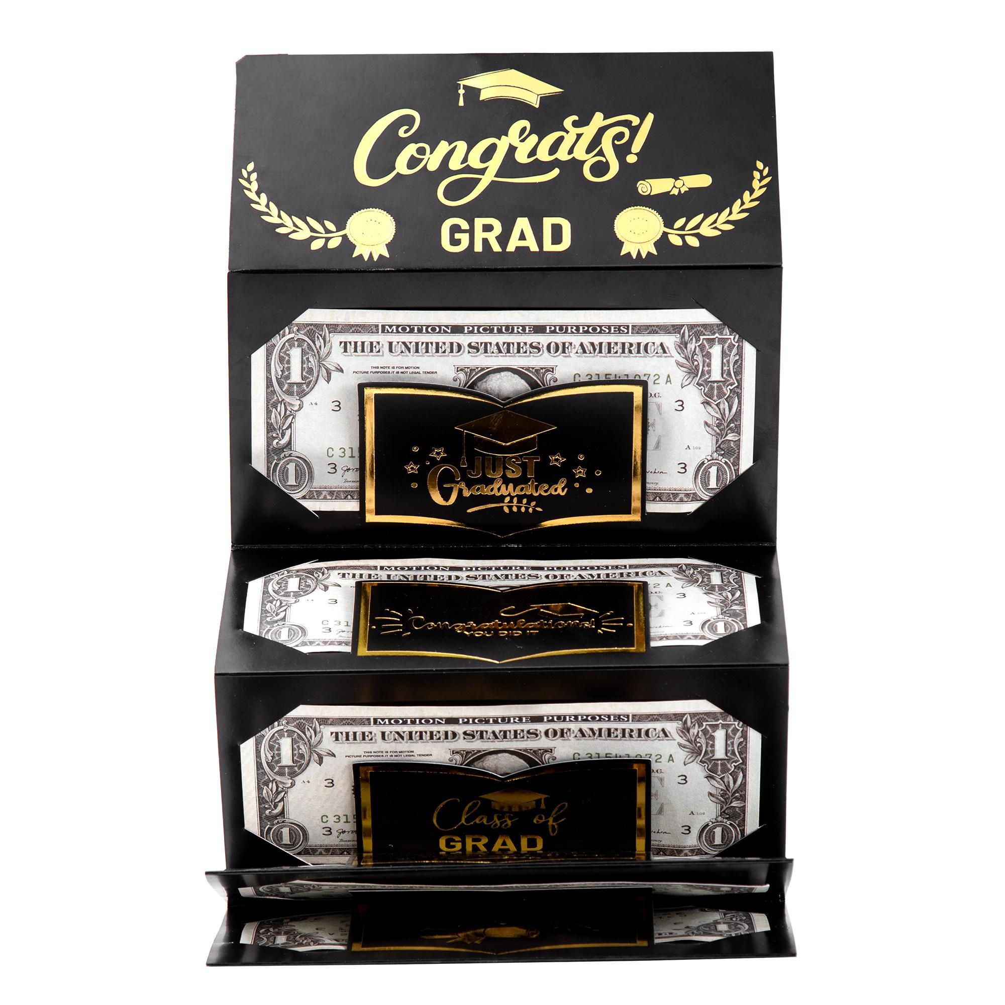 Graduation Season Gift, 1 Count Creative Money Holder with Gift Box, 1 Count Graduation Greeting Card, Party Supplies for Graduation Ceremony, Graduation Gifts