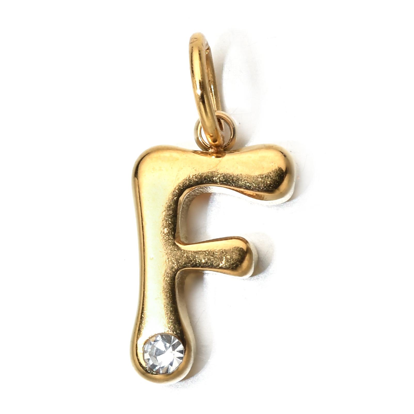 26 Initial Letters Stainless Steel Birthstone Pendant Necklace Dainty Clavicle Chain Ideal Gift For Mom