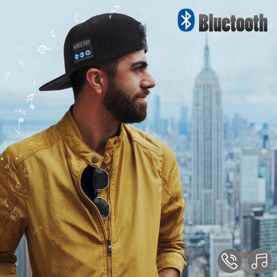 Adjustable Bluetooth Speaker Hat Wireless Smart Audio Sports Cap Unisex Outdoor Running Hat Soft Breathable Fit Hands-Free Music Ideal Gift