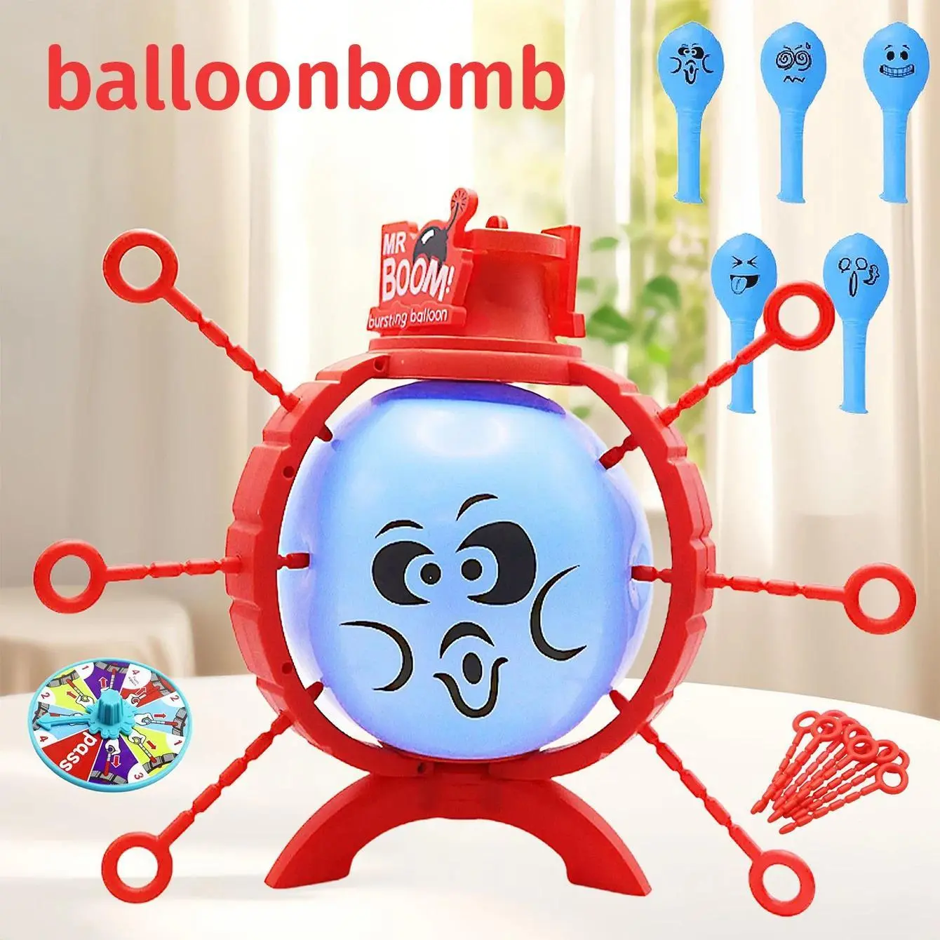 Pop balloon toy party party interaction tabletop game toy balloon explosion prank toy