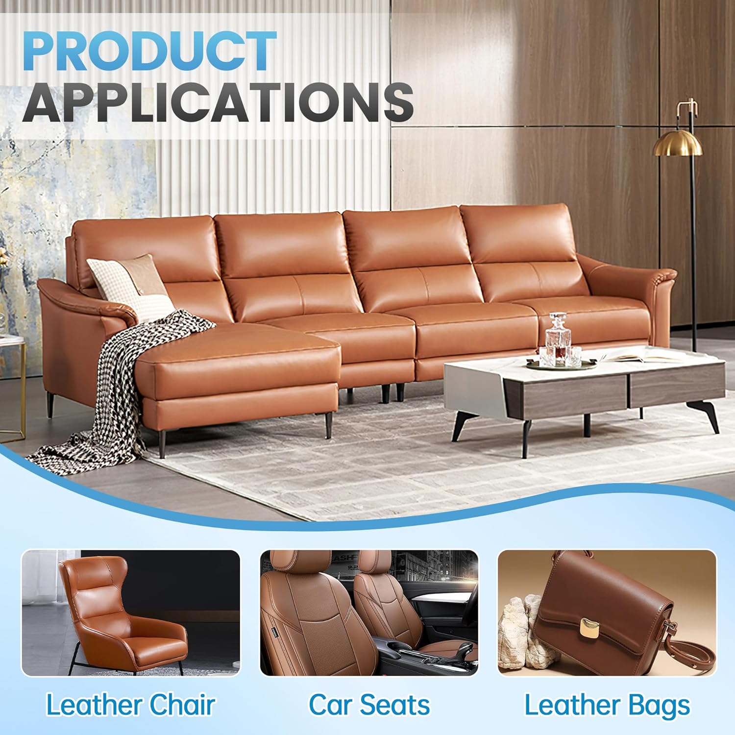 Leather Repair Patch Tape Kit, 4" x 63" Self Adhesive Leather Repair Patch for Furniture, Vinyl Leather Repair Kit for Car Seat, Chairs, Couch, Sofa, Boat Black Leather Repair Patch Tape Kit, 4" x 63" Self Adhesive Leather Repair Patch for Furniture, Vinyl Leather Repair Kit for Car Seat, Chairs, Couch, Sofa, Boat Black