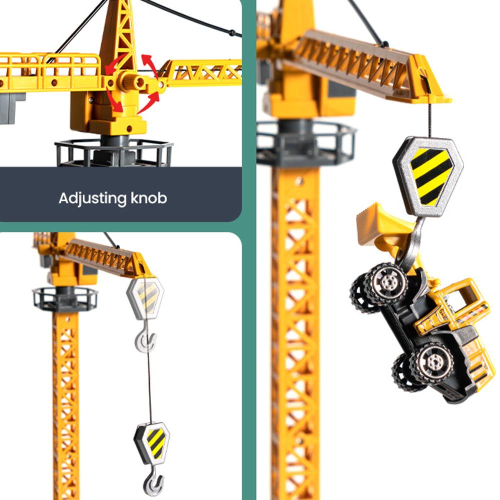 Alloy Construction Trucks Vehicle Toys for Kids Sounds Take Apart Container Crane,Excavator Trucks,Cement Mixer Toy Model Engineering Vehicle