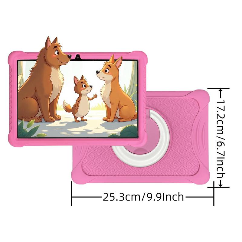 10.1 Inch Tablet for Kids, Android 12 3GB RAM 64GB ROM Tablet with Parental Control Function, 2.4G WiFi BT 1028x800 IPS Display Dual Camera Tablet