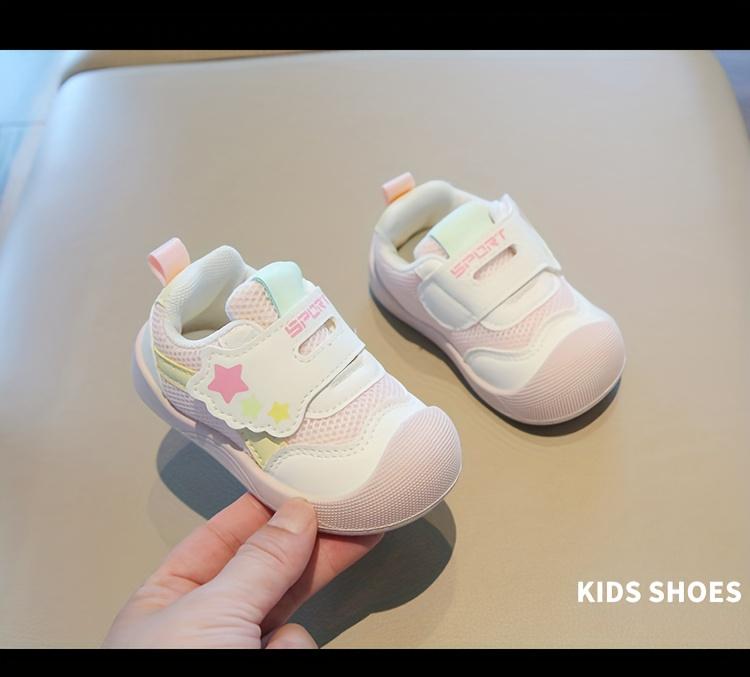 NewNewBaby First Walkers Non-Slip Shoes |             Soft Sole Toddler Sneakers for Boys & Girls,Cute Cartoon Beige/Pastel Shoes - Breathable, Cushioned, - Lightweight Toddler Trainers for Little Walkers