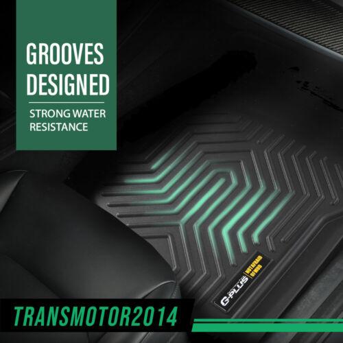 3PCS Fit for 07-13 Chevy Silverado/GMC Sierra TPE Car Floor Mats Rubber Liners Fit for 07-13 Chevrolet Silverado/GMC Sierra 1500,All Weather Floor Mats Rubber Liners,Waterproof Anti-slip Durable Floor Mats Upgraded Version