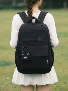 Fashionable Large Capacity Backpack for Women, Durable Casual Laptop Bag, Korean Style Multi-Layer University Bookbag, Simple and Stylish Design
