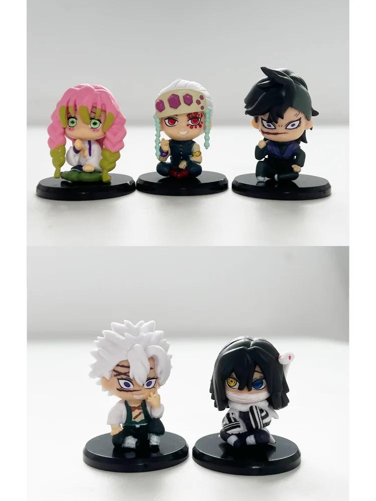 5pcs Kamado Tanjiro, Kamado Nezuko, Hashibira Inosuke & Agatsuma Zenitsu PVC Model Toys - Premium Gift Option, New Year Gift