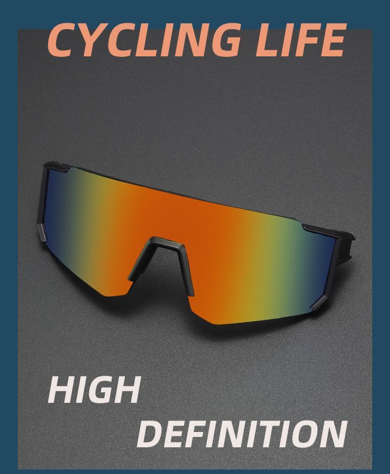 Polarized UV400 Outdoor Sports Glasses - Windproof Protective Eyewear for Men, Cycling, Fishing, Beach Travel, UV Protection, Wind Resistance