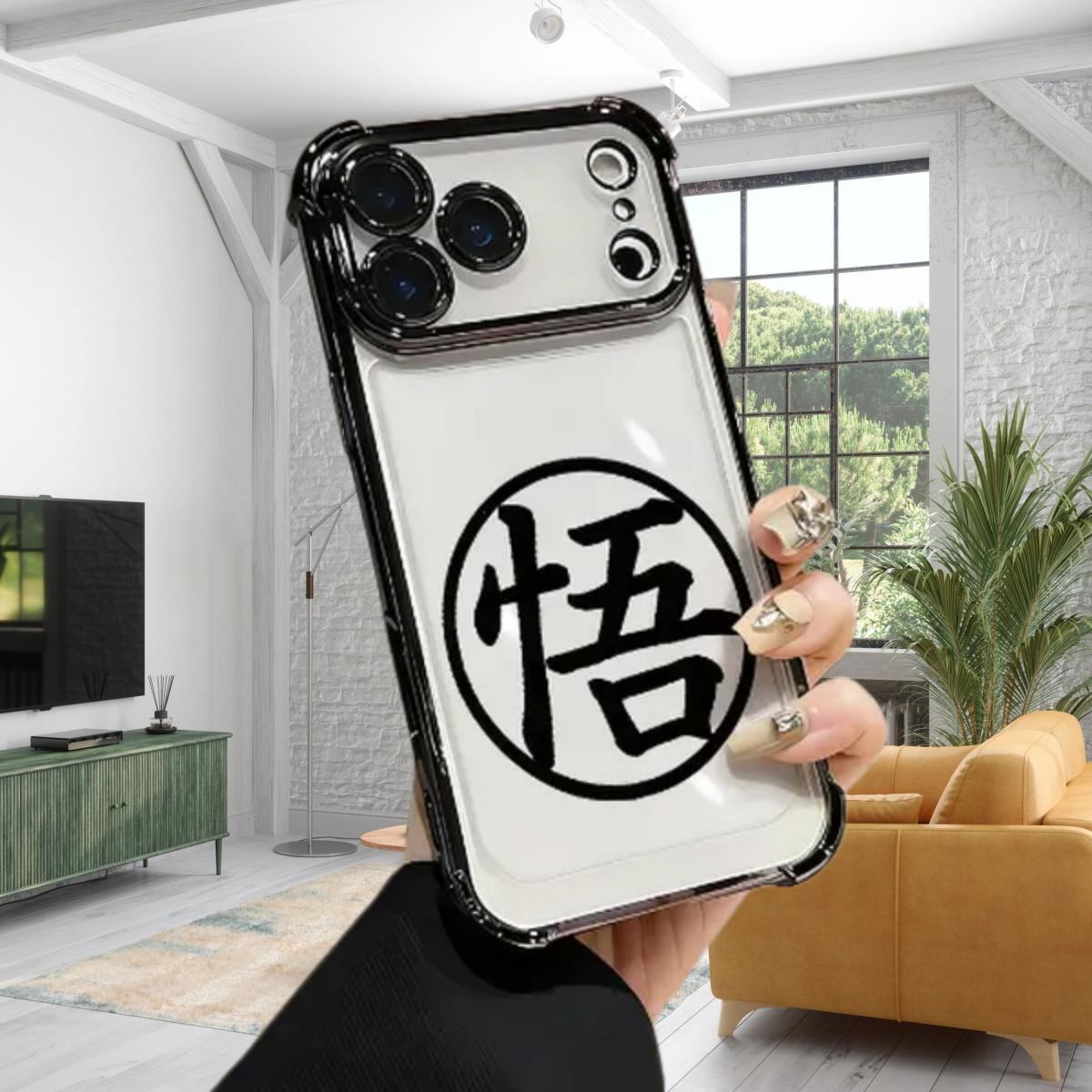 G-Goku K-Kanji Anime Phone Case for iPhone 17 Air 16 15 14 13 12 11 Pro Max Plus Samsung S26 S25 S24 S23 S22 Plus Ultra, Four-Corner Drop-Proof Transparent Soft Silicone Cover, Perfect Gift & Smartphone Protection G-Goku K-Kanji Anime Phone Case for iPhone 17 Air 16 15 14 13 12 11 Pro Max Plus Samsung S26 S25 S24 S23 S22 Plus Ultra, Four-Corner Drop-Proof Transparent Soft Silicone Cover, Perfect Gift & Smartphone Protection