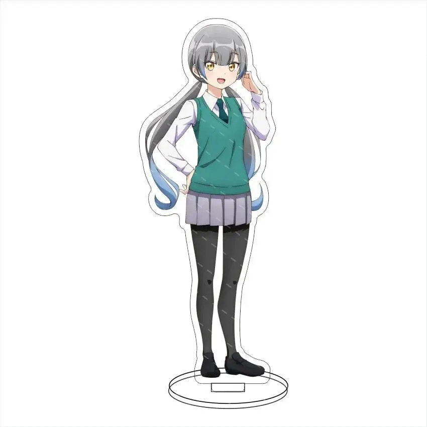 16CM Anime Figure BADGIRL Yuu Yuya Mizutori Atori Suzukaze Suzu Ruriha Rura Kiyoki Kiyoko Cos Acrylic Stand Ornaments Gifts