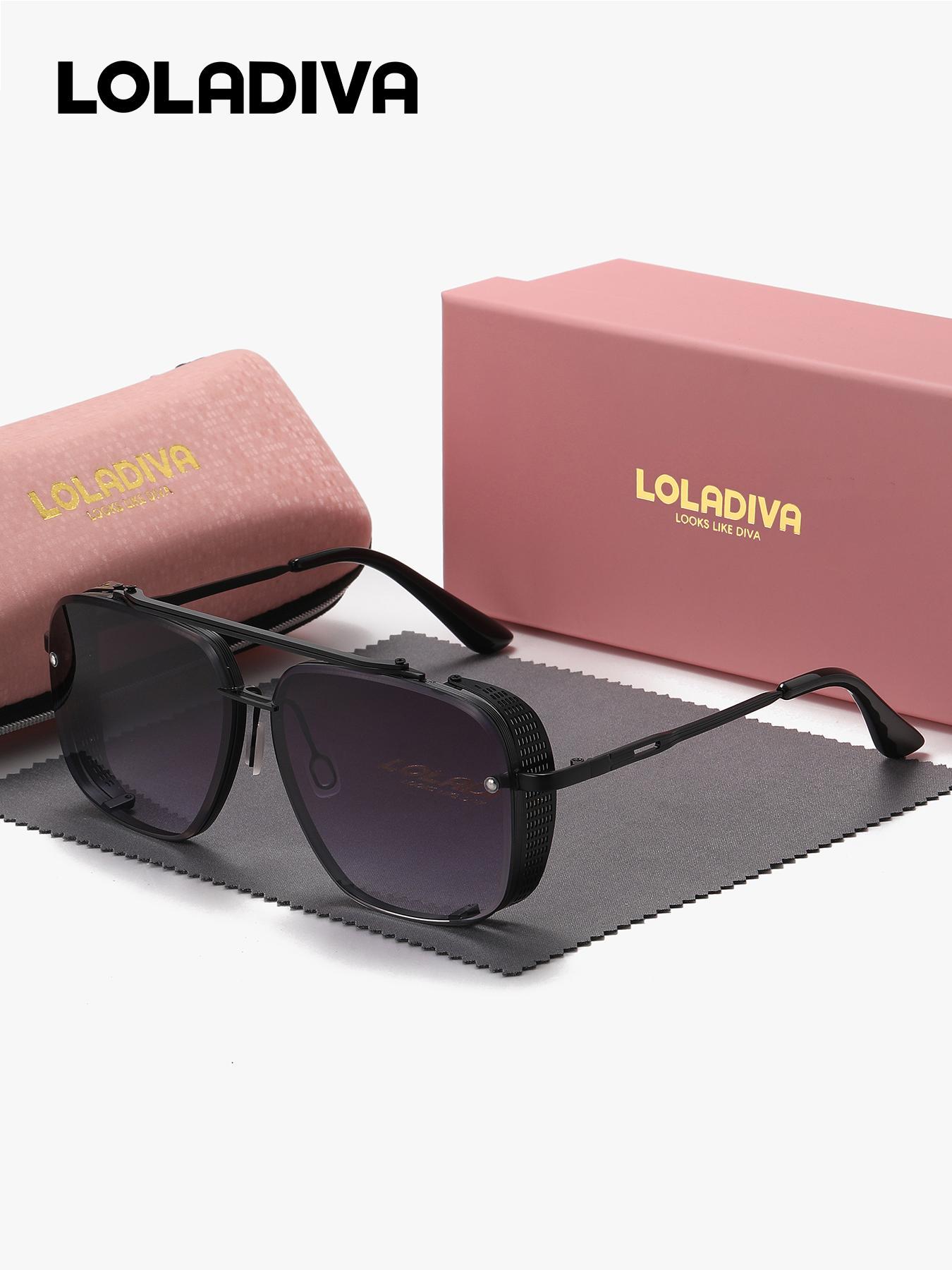 Unisex Plain Color Sunglasses, Lightweight Durable Sunglasses, Trendy Casual Sunglasses for Everyday Use, Fashion Accessories for Outdoor Activities