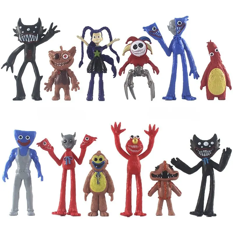 New 3-4 Inch Bobbi Game Time Chapter 5 Figure Collectible, 6 Pcs Doll Set, Toy Display Figures, Pvc Figures, Bagged Accessories