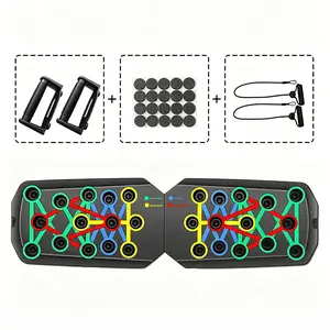 Multifunctional Push Up Support Handles - Strength Training Equipment, Ergonomic Design for Comfortable Chest Muscle Enhancement, Multifunctional Fitness Equipment for Home Workout, Customizable Fit with Multiple Styles for Efficient Training