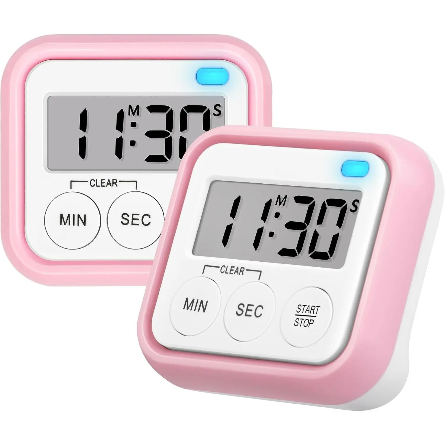 Timer, Kitchen Timers for Cooking Classroom Timer for  Teachers  Digital Timers 2 Pack,
