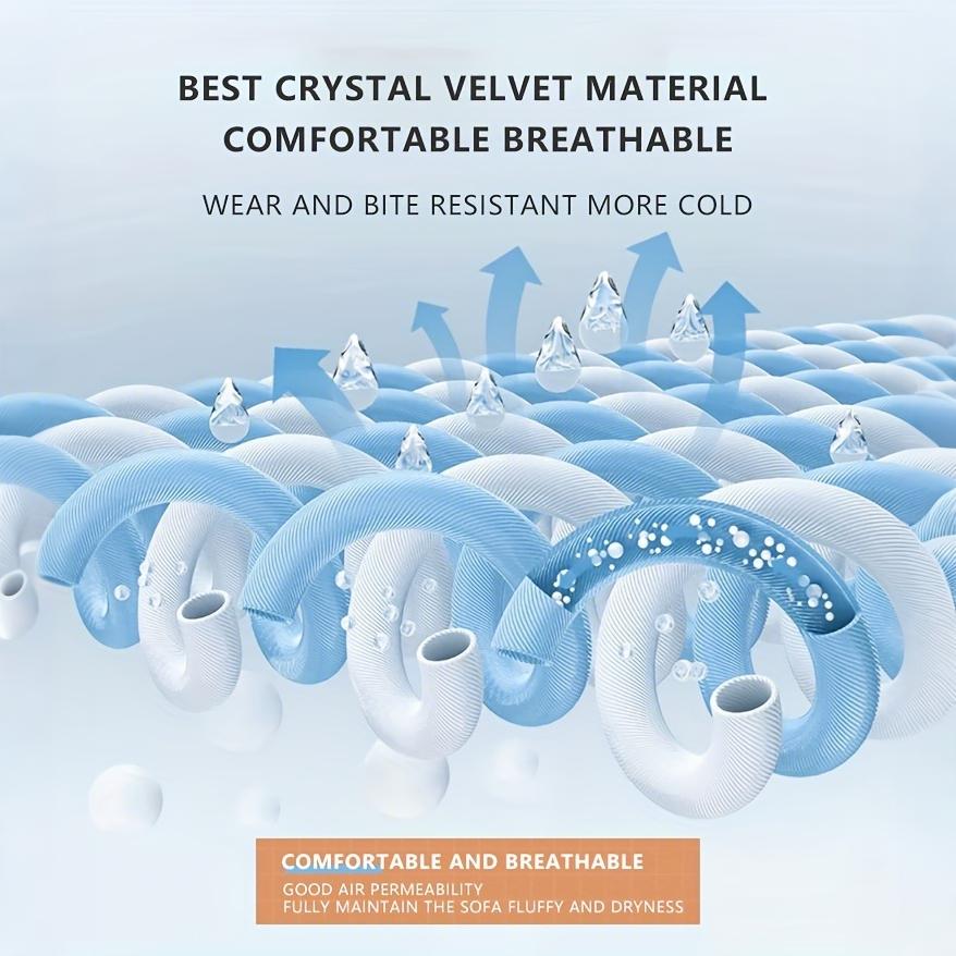 All-Season Pet Sofa Bed| Ultra Soft Warm Dog/Cat Bed - Washable Removable Cover, Non-Slip Bottom for Small to Medium Pets