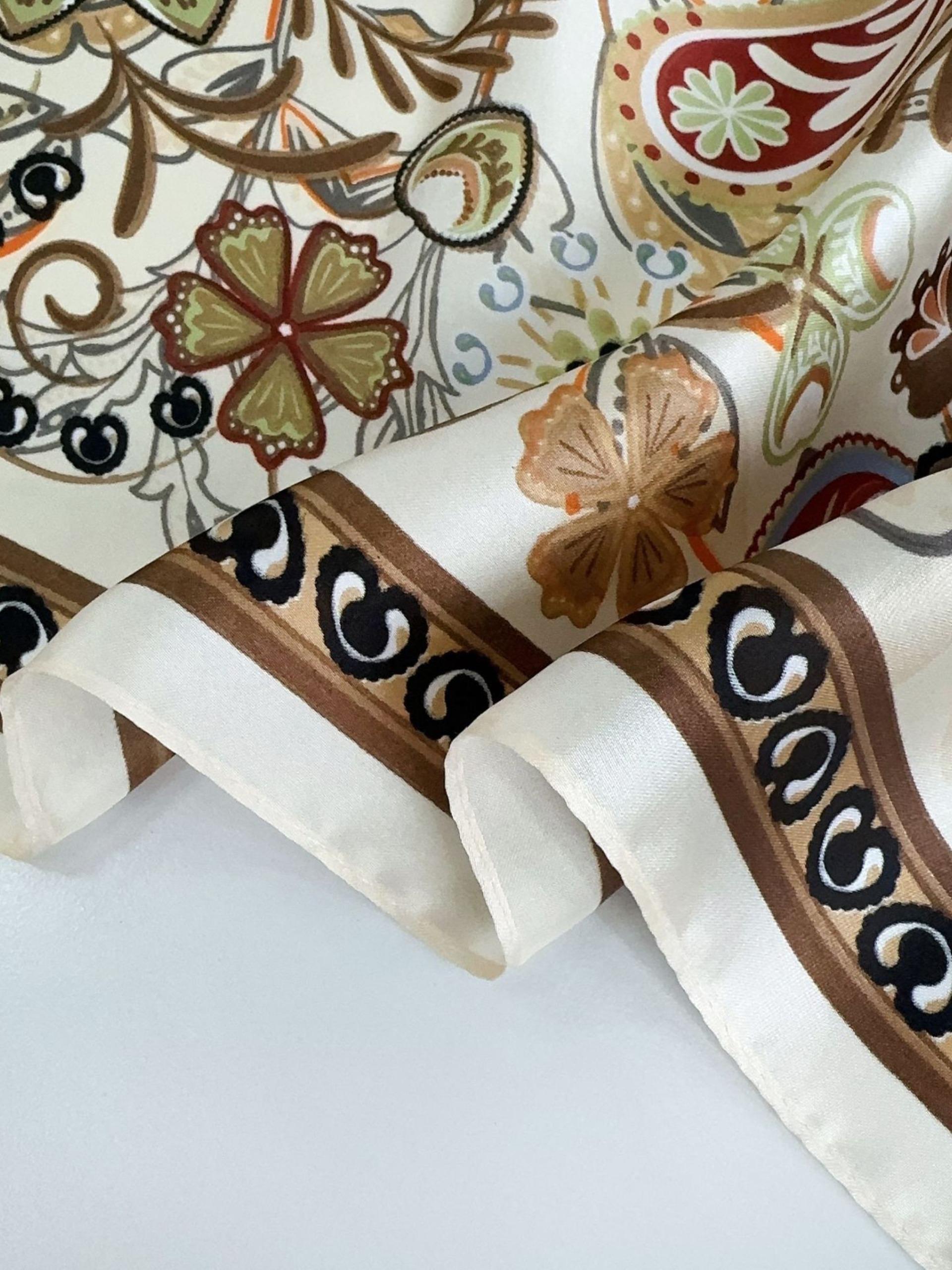 Women's Floral Spring and Summer Scarf, Lightweight Daily Headband and Hair Accessory to Elevate Your Style